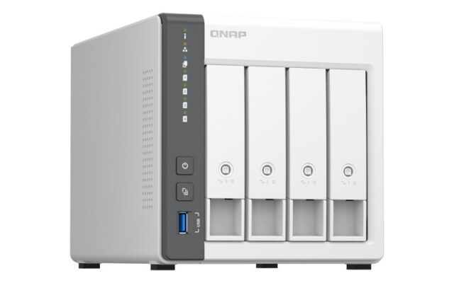 QNAP TS-433 NAS Tower Ethernet LAN Cortex-A55 - imagine 2