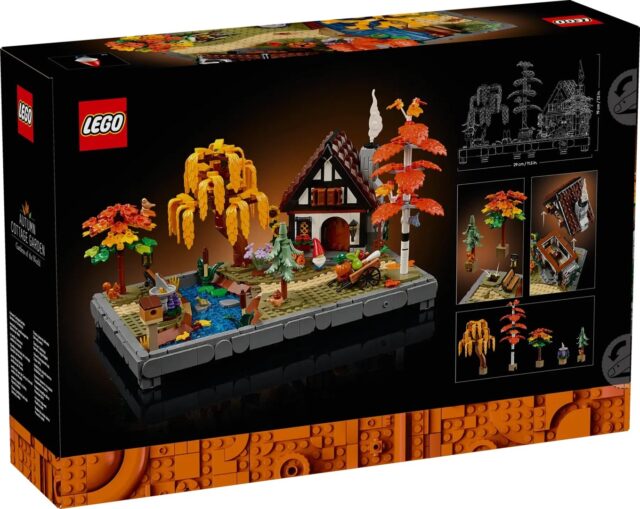 LEGO ICONS 11372 Autumn Cottage Garden - imagine 2