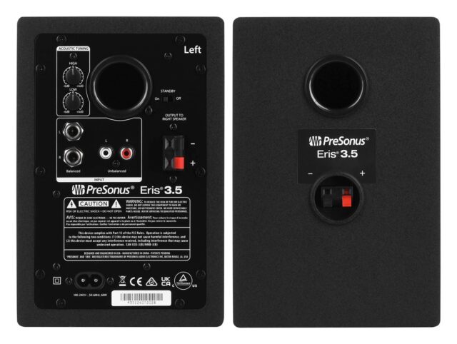 PreSonus Eris 3.5 2nd Gen - a pair of active monitors - imagine 5