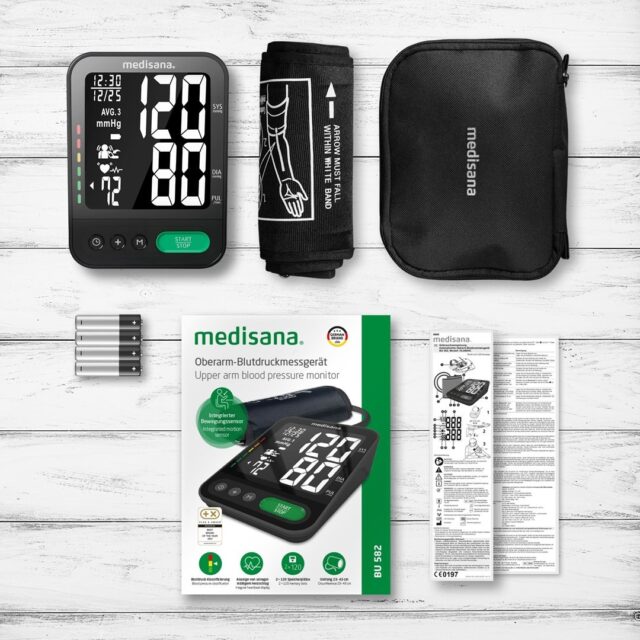Upper arm blood pressure monitor Medisana BU 582 (black) - imagine 4