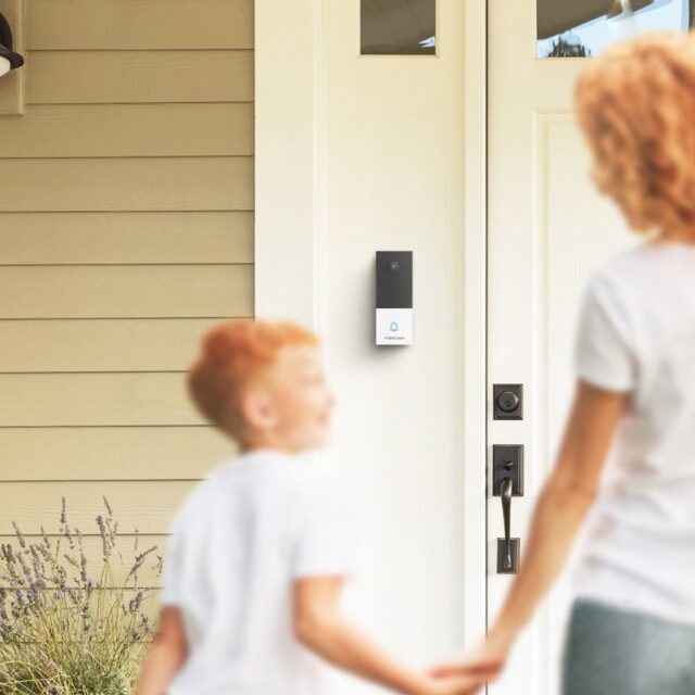 Foscam VD1 video intercom system 4 MP Black  Silver - imagine 5