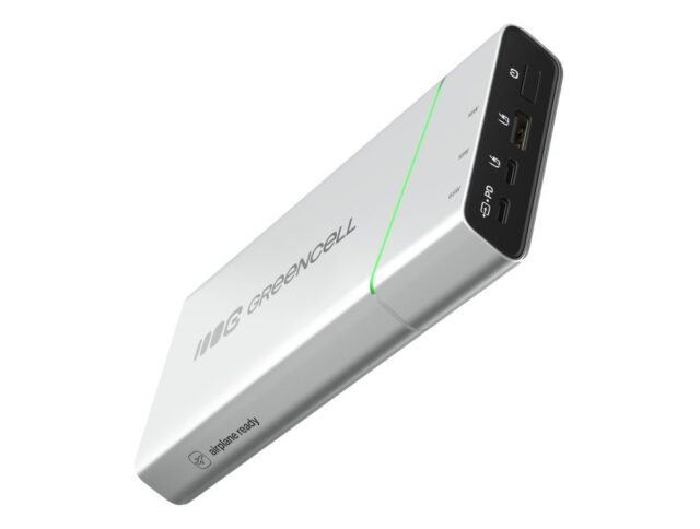 Green Cell PBPLGC20P power bank Lithium-Ion (Li-Ion) 20800 mAh Aluminium  Black  Green  Light grey  Silver - imagine 6