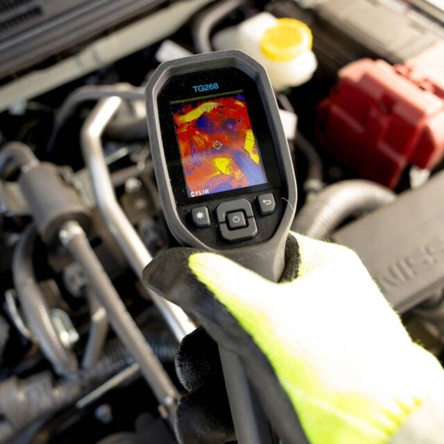 FLIR TG268 Infrarot-Thermometer -25 bis+400°C Black Built-in display LCD 320 x 240 pixels - imagine 6
