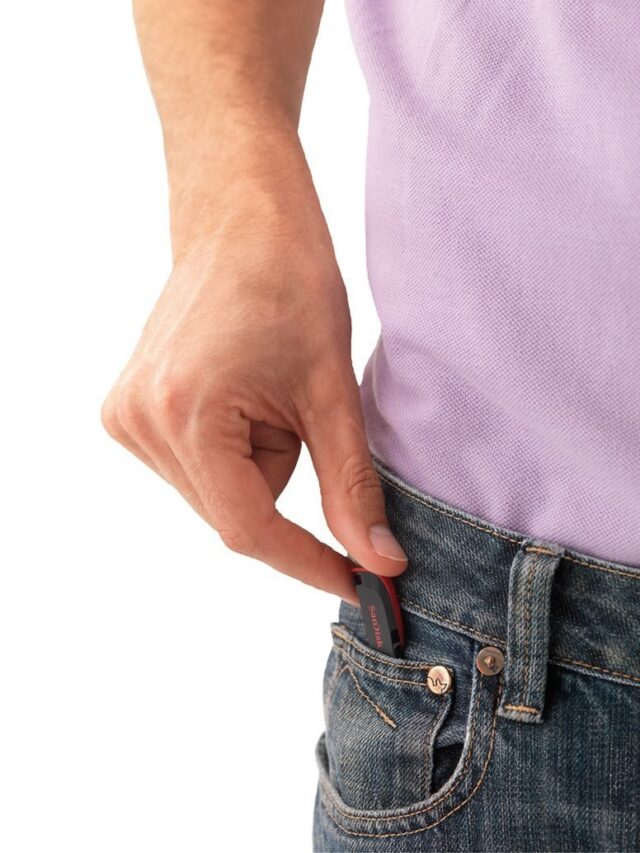 SanDisk Cruzer Blade USB flash drive 128 GB USB Type-A 2.0 Black  Red - imagine 4