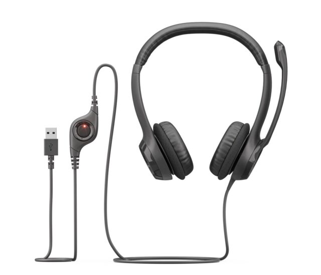 Logitech H390 USB Computer Headset - imagine 2