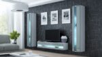 Cama TV stand VIGO NEW 30/140/40 white/grey gloss - imagine 2