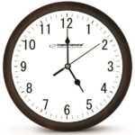 Esperanza Los Angeles Mechanical clock Round Black  White