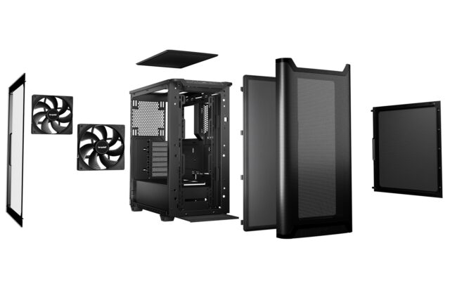 be quiet! PURE BASE 501 Airflow Window Black Midi Tower - imagine 2