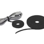 Alantec PK025CZA cable tie mount Black Velcro 1 pc(s)