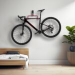 Maclean Bicycle Bike Stand Wall Mount Holder Garage Steel Storage Hook 30kg - imagine 9