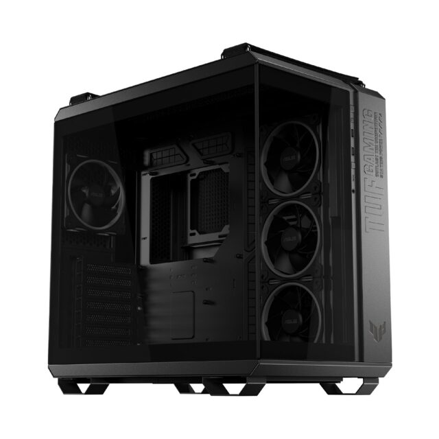 ASUS TUF GAMING GT502 Horizon TG ARGB Black Midi Tower - imagine 5