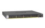NETGEAR M4300-52G-PoE+ 1000W PSU Managed L2/L3/L4 Gigabit Ethernet (10/100/1000) Power over Ethernet (PoE) 1U Black - imagine 2