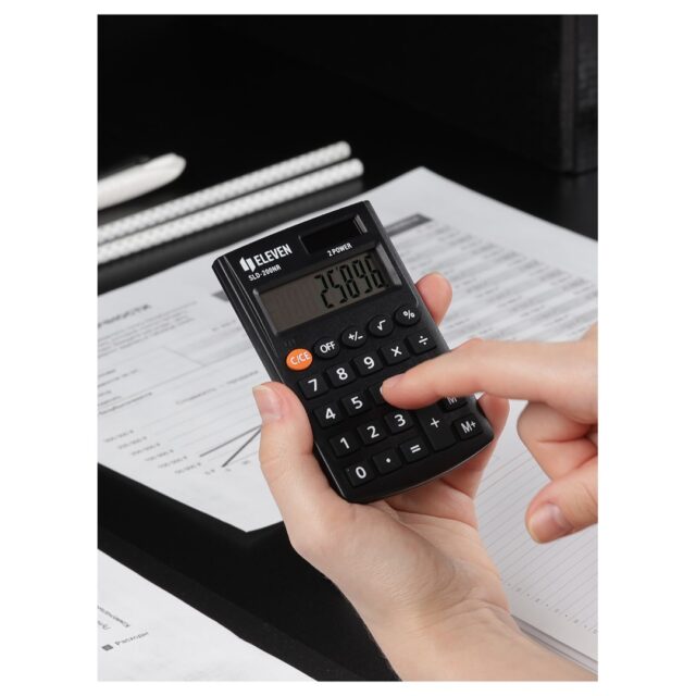 Eleven SLD-200NR pocket calculator - imagine 6