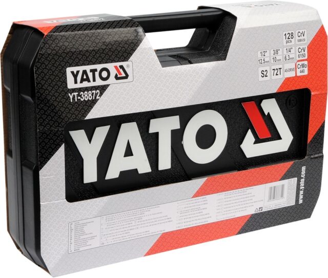 Yato YT-38872 mechanics tool set 128 tools - imagine 4