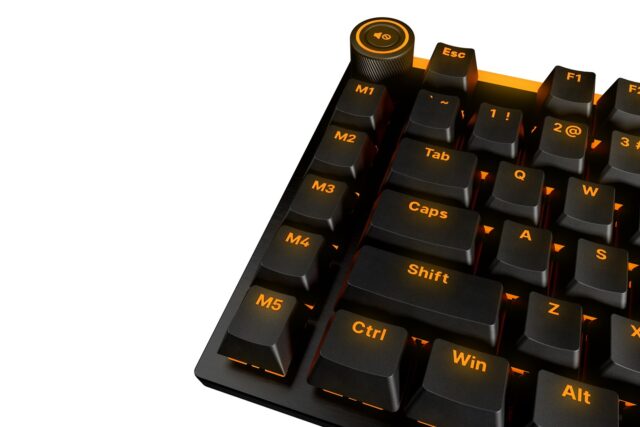 be quiet! Light Mount Silent Linear US ANSI keyboard Gaming USB QWERTY US English Black - imagine 5