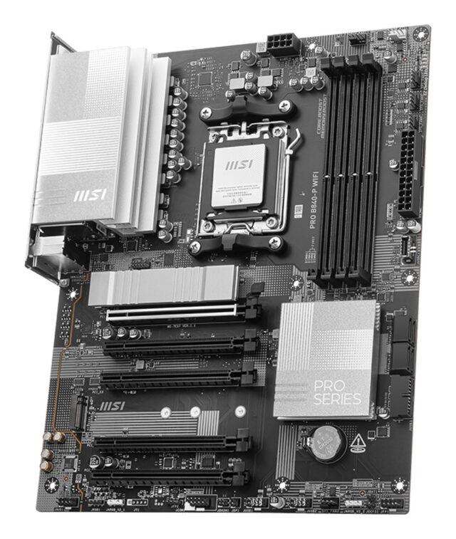 MSI PRO B840-P WIFI motherboard AMD B840 Socket AM5 ATX - imagine 4