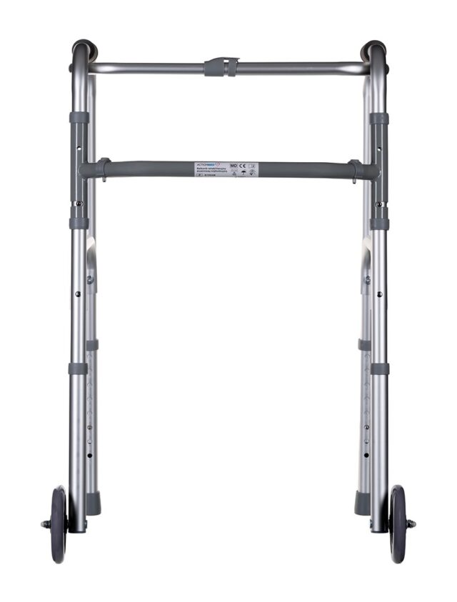 Aluminium rehabilitation tri-functional walker - imagine 11