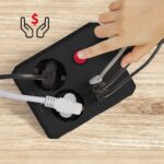 MACLEAN POWER STRIP 2 SOCKETS 3XUSB MCE388 B - imagine 7