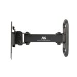 Maclean MC-416 TV Monitor Wall Mount 13 -32  30kg Tilt Rotate max. VESA 100x100 Black Powder Coating LED OLED LCD Universal Bracket Holder - imagine 6