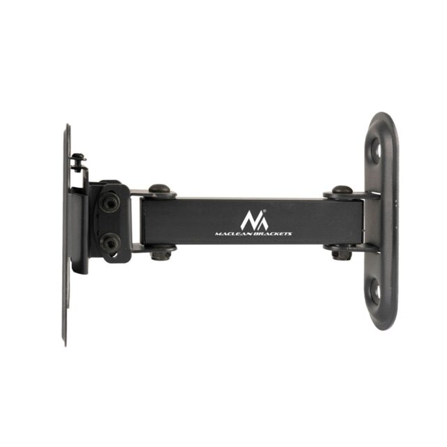 Maclean MC-416 TV Monitor Wall Mount 13 -32  30kg Tilt Rotate max. VESA 100x100 Black Powder Coating LED OLED LCD Universal Bracket Holder - imagine 6