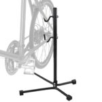 Maclean Bicycle Service Floor Mount Steel Adjustable Height 20kg MTB Bikes Wheels up to 27.5 - imagine 4