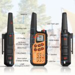Walkie-Talkie Baofeng BF-T25E Orange  2 pieces - imagine 7