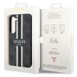Guess GUHCS23MP4RPSK S23+ S916 black hardcase 4G Printed Stripe - imagine 8