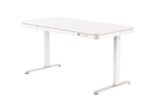 Activejet Desk with electric height adjustment 140x70 ET119W-C white - imagine 11