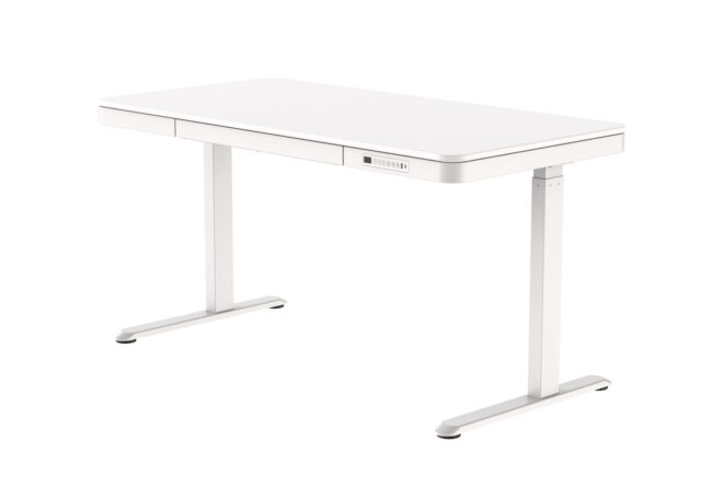 Activejet Desk with electric height adjustment 140x70 ET119W-C white - imagine 11