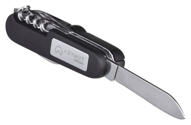 Pocket knife AZYMUT Izeron - 13 tools + belt pouch (HK20017-8BL) - imagine 2