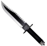 Rambo II Cinema Classic 400 mm knife with leather scabbard - imagine 2