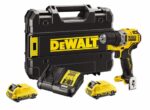 DEWALT DCD701D2-QW Cordless Drill 2x 12V 2Ah XR TSTAK Black  Yellow
