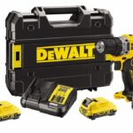 DEWALT DCD701D2-QW Cordless Drill 2x 12V 2Ah XR TSTAK Black  Yellow