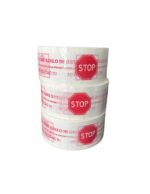 BSTech tape adhesive with print 48x100m  Careful glass - imagine 3