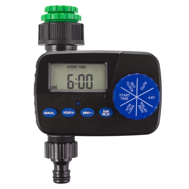 GreenBlue electronic irrigation controller  programmer  2x1.5V AA power supply  GB390 - imagine 7