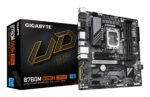 GIGABYTE B760M DS3H GEN5 Motherboard - Supports Intel Core 14th Gen CPUs  6+2+1 Phases Digital VRM  up to 5600MHz DDR5  2xPCIe 4.0 M.2  2.5GbE LAN  USB 3.2 Gen2