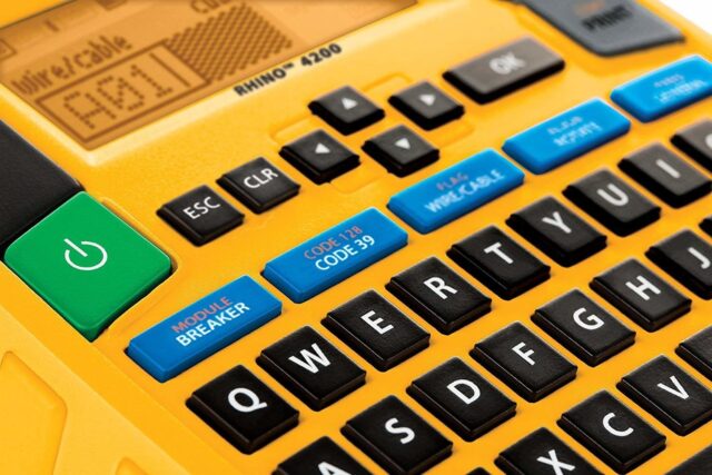 DYMO Rhino 4200 label printer Thermal transfer Wireless QWERTY - imagine 6