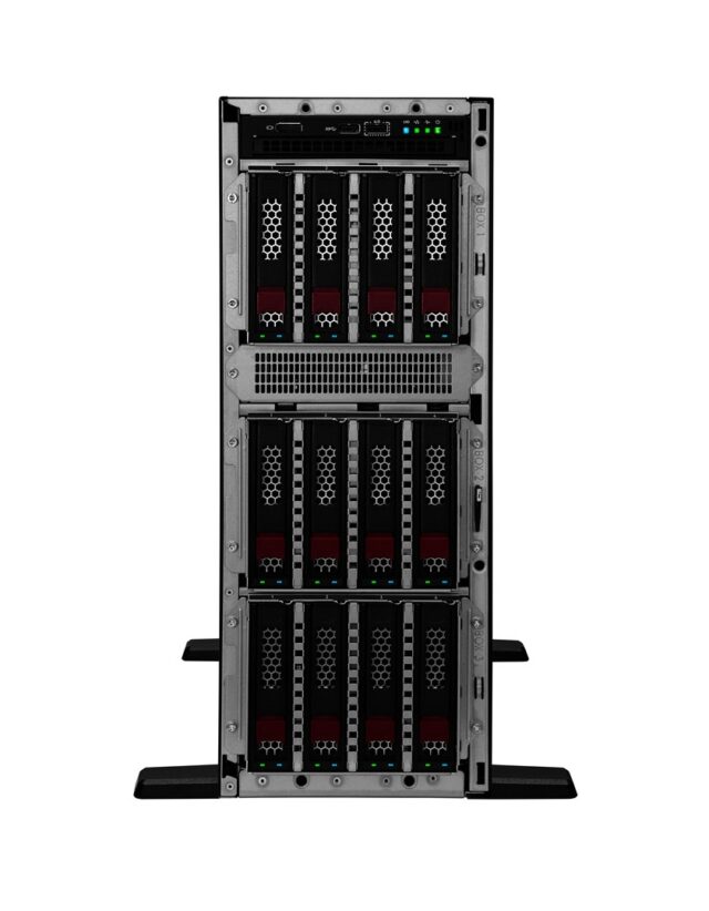 HPE ProLiant ML350 Gen11 4510 12-core 64GB-R MR408i-o 8SFF 2x960GB SSD 2x1000W RPS EU Server - imagine 5