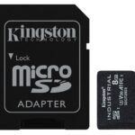 Kingston Technology 8GB microSDHC Industrial C10 A1 pSLC Card + SD Adapter