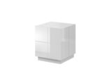 Cama bedside table REJA white gloss/white gloss - imagine 2
