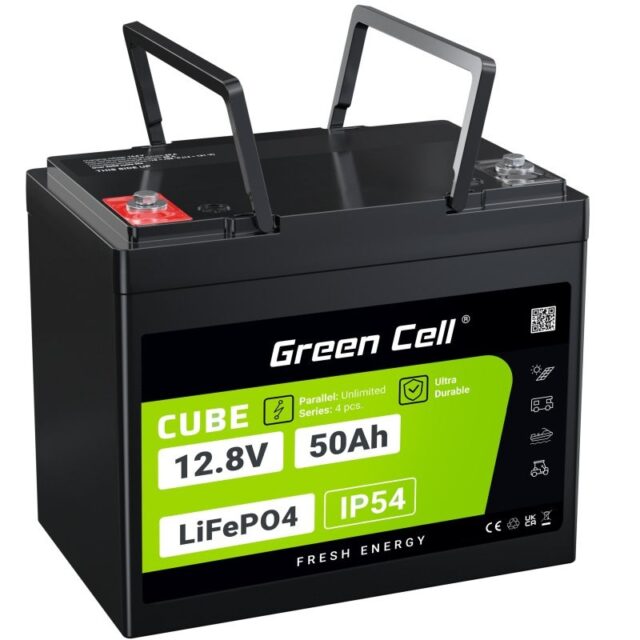 Green Cell LFPGC12V50AH UPS battery Lithium Iron Phosphate (LiFePO4) 12 V 50 Ah - imagine 2