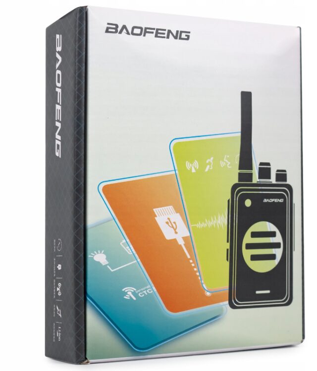 Walkie-Talkie Baofeng BF-T25E Blue  2 pieces - imagine 2