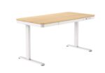 Activejet desk with electric height adjustment 140x70 ET119W-C white/oak - imagine 8