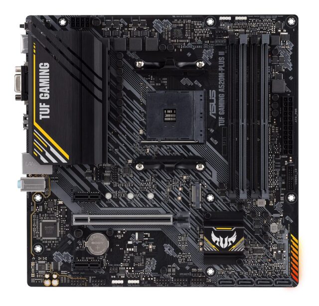 ASUS TUF GAMING A520M-PLUS II AMD A520 Socket AM4 micro ATX - imagine 2