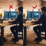 Maclean compact under-desk cable organizer  max load 5kg  black  MC-107 B - imagine 10