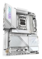 GIGABYTE X870E AORUS PRO ICE Motherboard - Supports AMD Ryzen 9000 CPUs  16+2+2 Phases Digital VRM  up to 8000MHz DDR5 (OC)  3xPCIe 5.0 + 1xPCIe 4.0  Wi-Fi 7  2.5GbE LAN  USB 4 - imagine 3