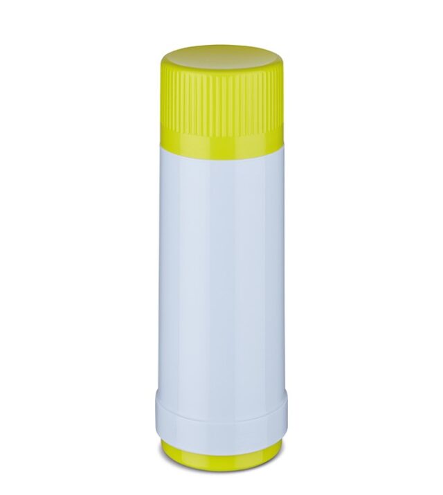 ROTPUNKT Glass thermos  capacity 0.750 l  polar-el.-summer squash (white-yellow) - imagine 2