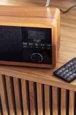 Adler AD 1184 radio Portable Digital Black  Wood - imagine 6