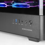 Mars Gaming MCLCDPRO computer case Midi Tower Black - imagine 10