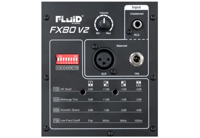 Fluid Audio FX80 V2 - active studio monitor - imagine 3